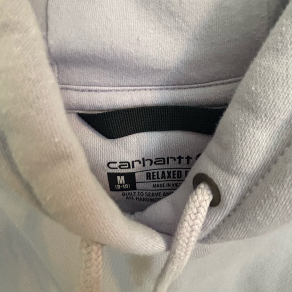 Carhartt Women's light Purple Hoodie - Picture 2 of 3